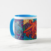 "Les Trois Octoteers !" Mug de boisson originale (Devant gauche)