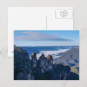 Les Trois Soeurs, Les Montagnes Bleues - Carte Pos (Devant / Derrière)