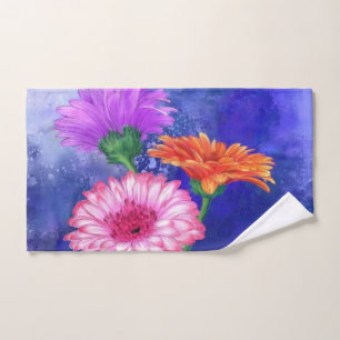Les trois superbes Gerberas de couleurs - L'art du