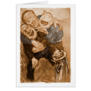 Les trolls des grands-pères qui rient