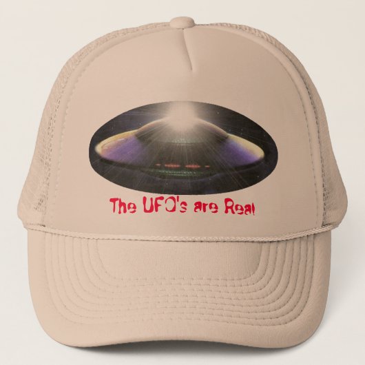 Les "UFO sont vrai" casquette (Devant)