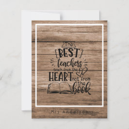 LES UIT HET HART EN NIET UIT EEN BOEK LERAREN Geno