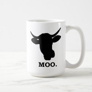 Les vaches vont MOO - la tasse 15oz