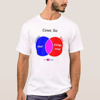 Les vaches vont T-shirt