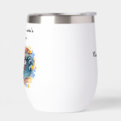 Les vagues océaniques, l'étreinte du vin (Gauche)