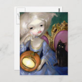 "Les Vampires: Lanterne-Citrouille"-Briefkaart Briefkaart (Voorkant / Achterkant)