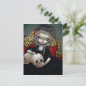 "Les Vampires: Les Crânes" Briefkaart (Staand voorkant)