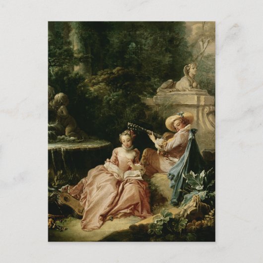 Les van de Muziek, 1749 Briefkaart (Voorkant)