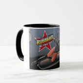 Les ventres russes obtiennent Ya ! Tasse de café (Devant gauche)