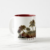 Les Villages Floride palmier mug (Devant gauche)