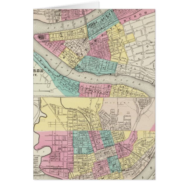 Les Villes De Pittsburgh Allegheny Cincinnati (Devant)