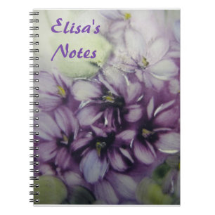 Les violettes ont personnalisé le carnet