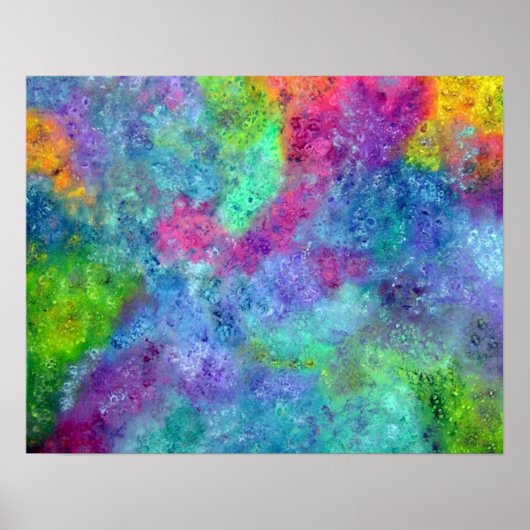 Les visages dans l'univers Impression photo (Devant)