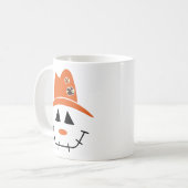Les visages d'Épouvante Chute Café Mug (Devant gauche)