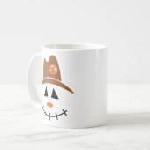 Les visages d'Épouvante Chute Café Mug (Devant gauche)