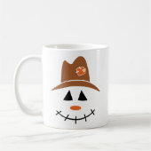 Les visages d'Épouvante Chute Café Mug (Gauche)