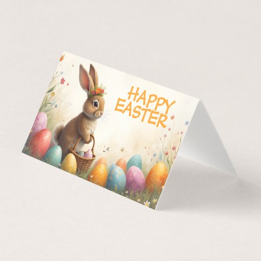 Les voeux du printemps du lapin de Pâques (Front)