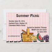 Les voleurs de pique-nique, Invitation à la fête d (Devant)