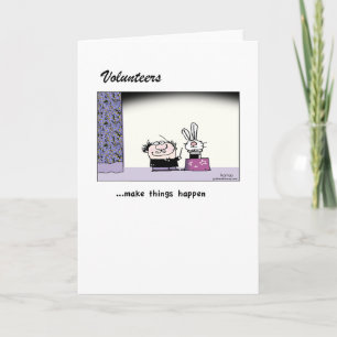 Les volontaires font la magie se produire ! Carte