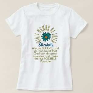 Les voor Bijbelvrouwen van Faith Elizabeth Christe T-shirt