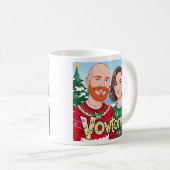 Les Vowtones - Mug de Noël (Devant droit)