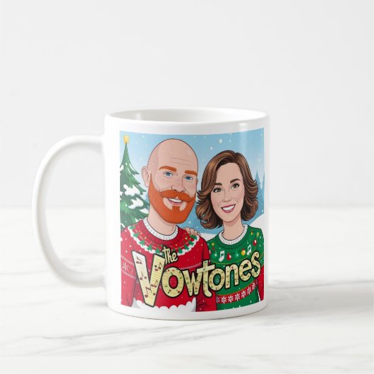 Les Vowtones - Mug de Noël (Gauche)