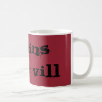 Les voyous ont obtenu dans la tasse de café de