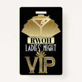 Les vraies femmes de ... Badge de la bannière (Devant)