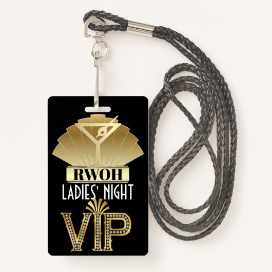 Les vraies femmes de ... Badge de la bannière (Devant avec lanière)