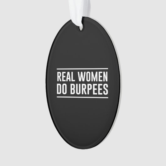 Les vraies femmes font Burpees (devant)