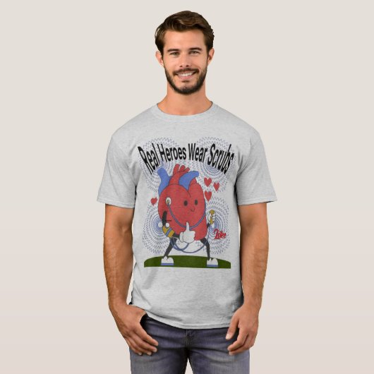 Les vrais héros portent des écharpes T-shirt infir (Devant entier)