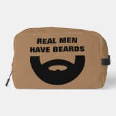Les vrais hommes ont la barbe drôle sac de toilett (Verso)