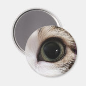 "Les yeux l'ont" oeil de chat #2 aimant (Recto/Verso)