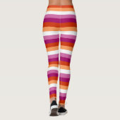 Lesbiaanse trots leggings (Achterkant)