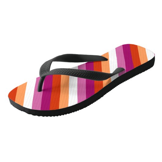 Lesbiaanse trots teenslippers (Schuin)
