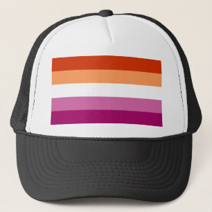 Lesbiaanse trots trucker pet