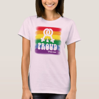 Lesbian and proud t-shirt