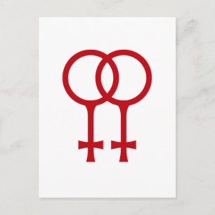 Lesbian Briefkaart
