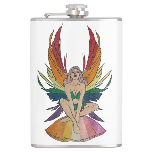 Lesbian Faerie Heupfles (Voorkant)