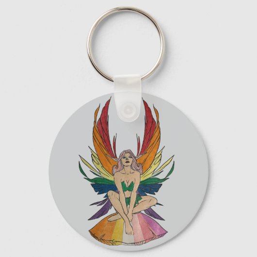 Lesbian Faerie Sleutelhanger (Voorkant)