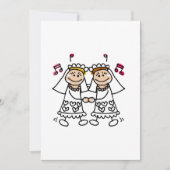 Lesbian First Dance Kaart (Voorkant)