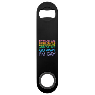 Lesbian flag gay pride Rainbow Speed Flessenopener