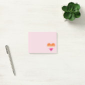 Lesbian Flag Heart Post It Notes (Kantoor)