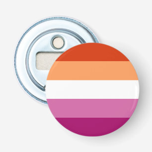 Lesbian Flag LGBT Bottle Opener