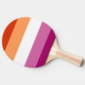 Lesbian Flag Tafeltennisbatje (Zijkant)