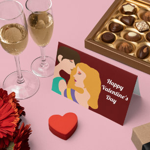 Lesbian Happy Valentines Dag Twee Vrouwen Kaart