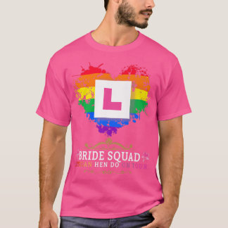 Lesbian Hen Do Outfits For Women & Group Hen Night T-shirt
