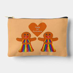 Lesbian Kerstontbijt Dames Couple Etui