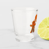 Lesbian Kerstontbijt Dames Couple Shot Glas (Links)