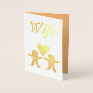 Lesbian Kerstontbijt Dames in Pesle Wife Folie Kaarten
